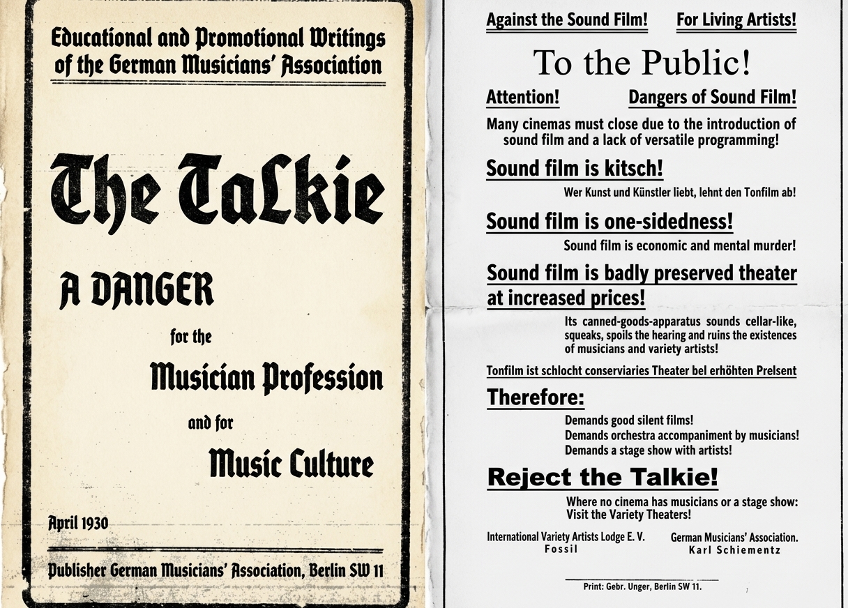 Reject the Talkie!