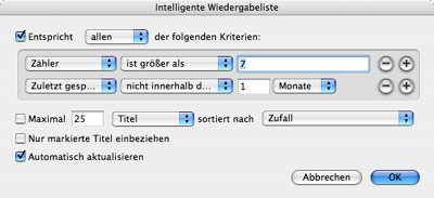 Playlist: Gut aber selten