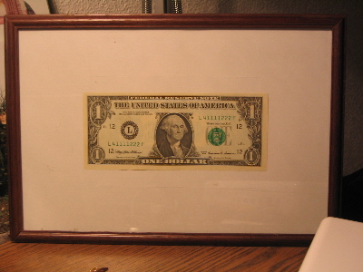 Mein erster Dollar