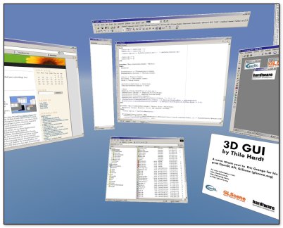 3D GUI