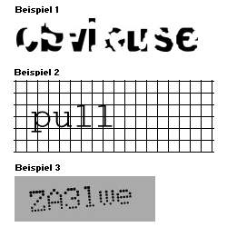 Diverse CAPTCHAs