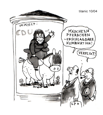 Mädchen und Pferdchen statt Gerd und Pferd